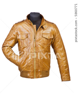 Male coat isolated on the white Male coat isolated on the white 5860771
