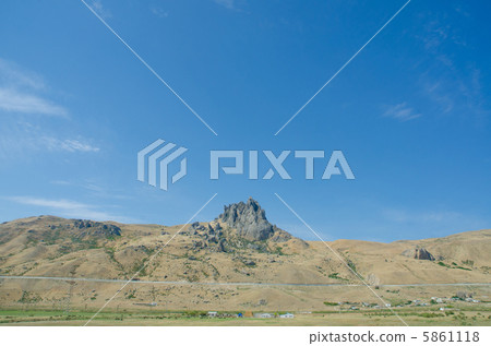 Besh Barmag mountain in Azerbaijan 5861118