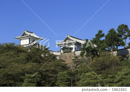 金澤城石川門 金澤城石川門 5862881
