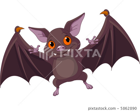 Halloween bat flying Halloween bat flying 5862890
