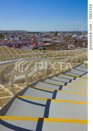 cityscape of Seville, Spain 5863359
