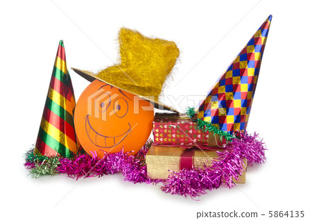 Party items on the white Party items on the white 5864135