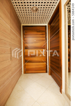 Door in the modern interior Door in the modern interior 5864149