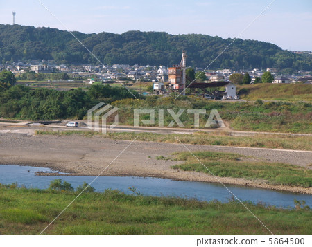 Normal amount of water in the Onogawa River 5864500
