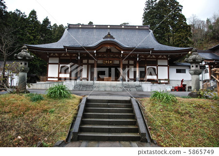 Hondenji main hall (Niigata prefecture Joetsu city Nakamonee) 5865749
