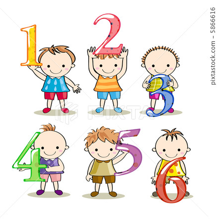 有數字的孩子 5866616