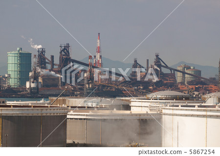 Mizushima industrial area 5867254