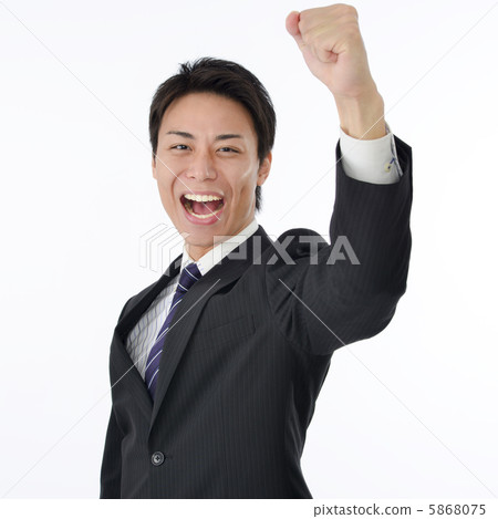 Guts pose businessman Guts pose businessman 5868075