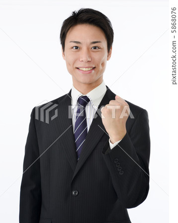 Guts pose businessman Guts pose businessman 5868076
