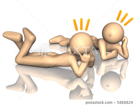 顯示靈性的3DCG例證 顯示靈性的3DCG例證 5868829