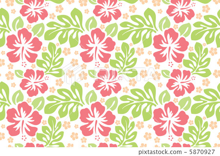 Illustration Aloha pattern background 5870927