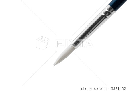 油漆刷的特寫鏡頭 5871432