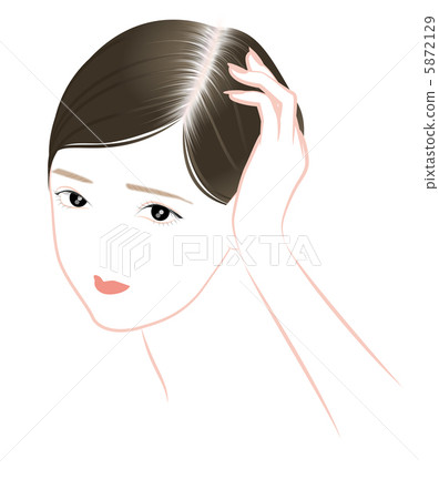 中年女性的頭髮問題 中年女性的頭髮問題 5872129