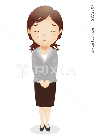 成熟婦女例證 5872307