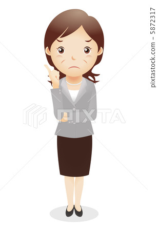 Mature women illustration 5872317