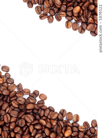 Brown roasted coffee beans Brown roasted coffee beans 5876522