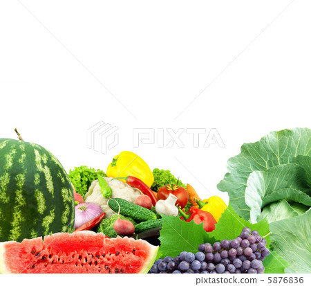 Fresh fruits and vegetables Fresh fruits and vegetables 5876836