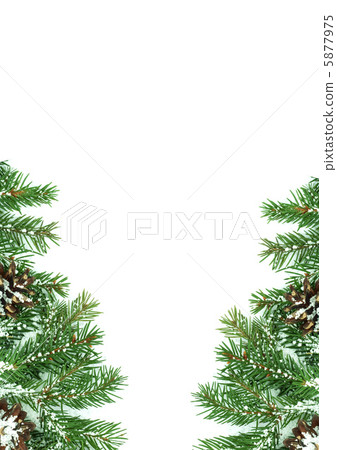 Christmas framework with snow Christmas framework with snow 5877975