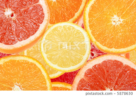 Abstract background of citrus slices 5878630
