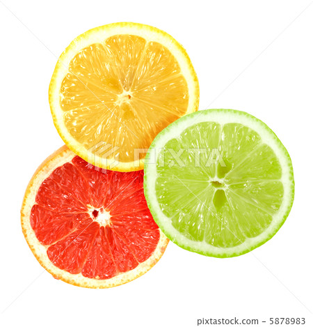 Set of cross a citrus fruits Set of cross a citrus fruits 5878983