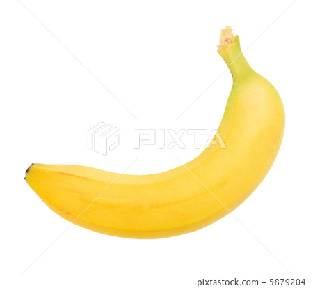 Single yellow banana 5879204