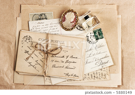old french post cards and accessory 5880149