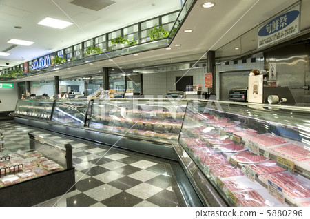 Luxury supermarket 5880296