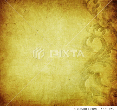 grunge floral background with space for text or image grunge floral background with space for text or image 5880469
