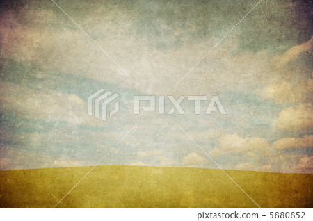 grunge image of a field 5880852
