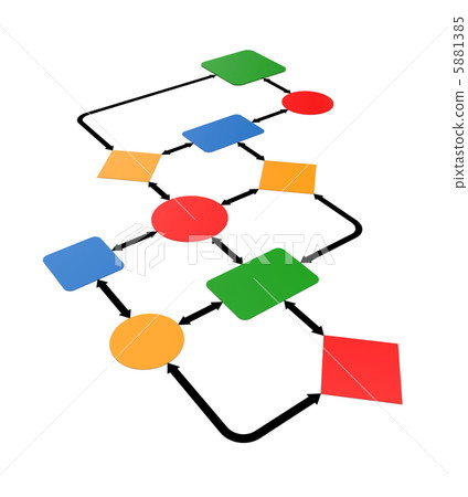 Chart diagram Chart diagram 5881385
