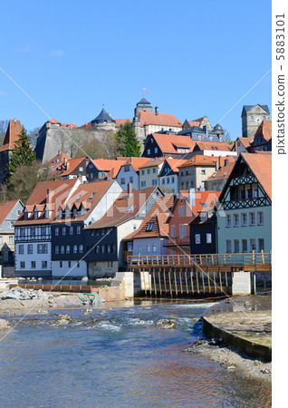 The townscape of Kronaja, Germany 5883101