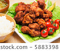 Fried chicken 5883398