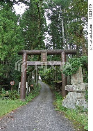 Power Spot陸軍Kuri Shrine Torii Torii Power Spot陸軍Kuri Shrine Torii Torii 5883479