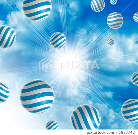 條紋球體 5883742