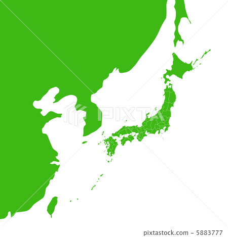 Map of Japan Map of Japan 5883777