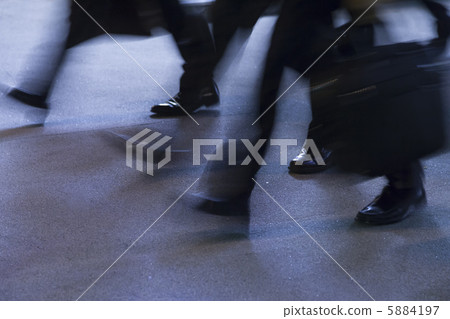 A businessman's feet A businessman's feet 5884197