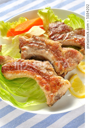 Grilled pork Grilled pork 5884202