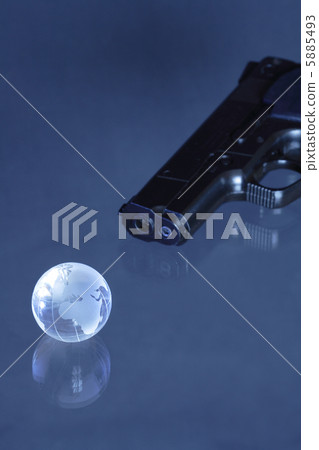 Globe like a target 5885493