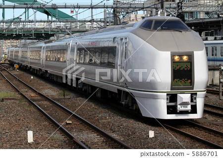 JR 651系列特快列車超級日立大宮站 5886701