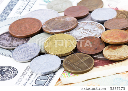 Old coins Old coins 5887173