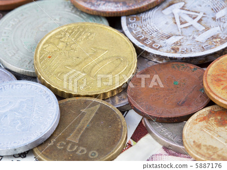 Old coins Old coins 5887176