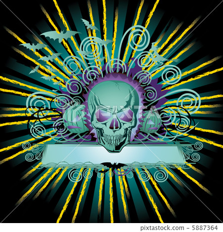 angry halloween skull angry halloween skull 5887364