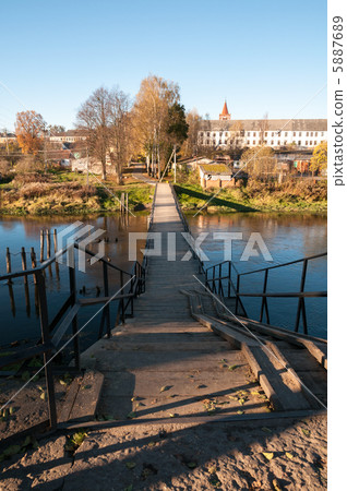 Bridge over the river "Lava" in Pravdinsk (earlier Friedland). K 5887689