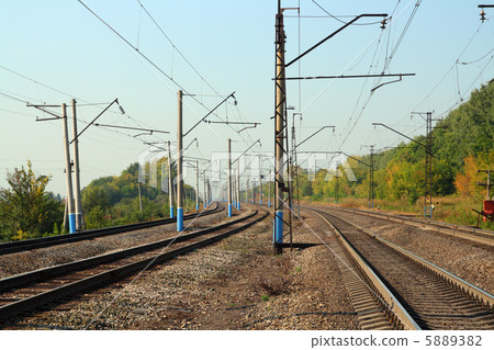 electric railway electric railway 5889382