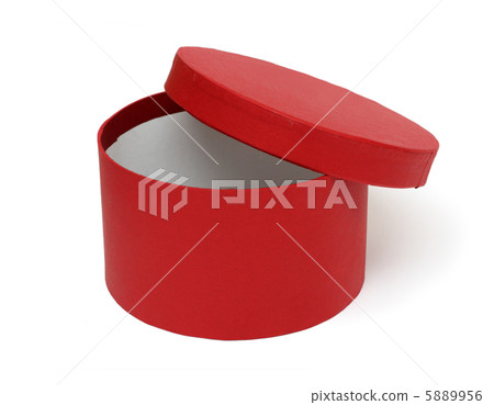 open red round box open red round box 5889956