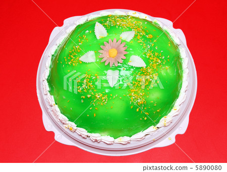 sweet cake with green jelly sweet cake with green jelly 5890080