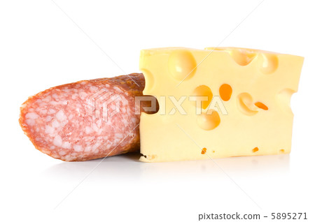 Dutch cheese and sausage 5895271
