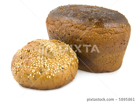 Sweet bread and brown bread 5895861