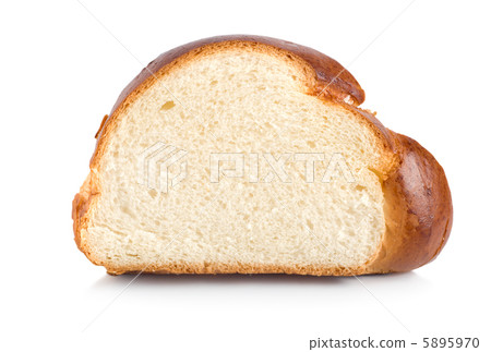 Sweet bread isolated 5895970
