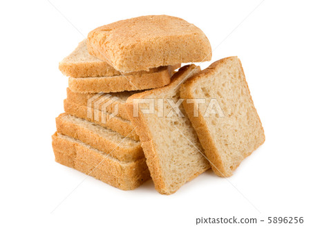 Bread isolated on white background 5896256